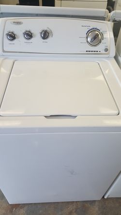 White Whirlpool Washer