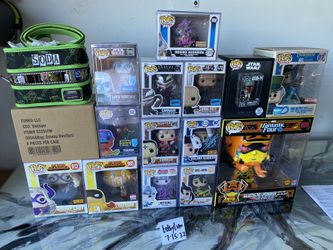 Funko Pops Anime Signed Comic Con