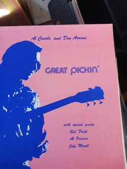 Al Caiola And Don Arrnone. Great Pickin
