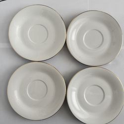 Sea Gull Fine China - Set Of 4 - Dessert Plates