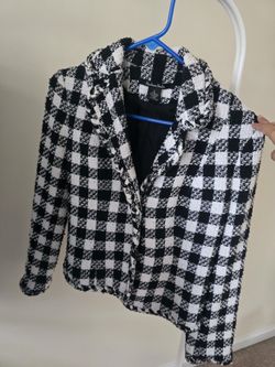 Madison Checkered Blazer