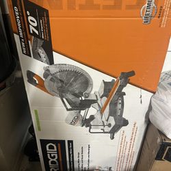 Ridgid 12in Sliding Miter Saw