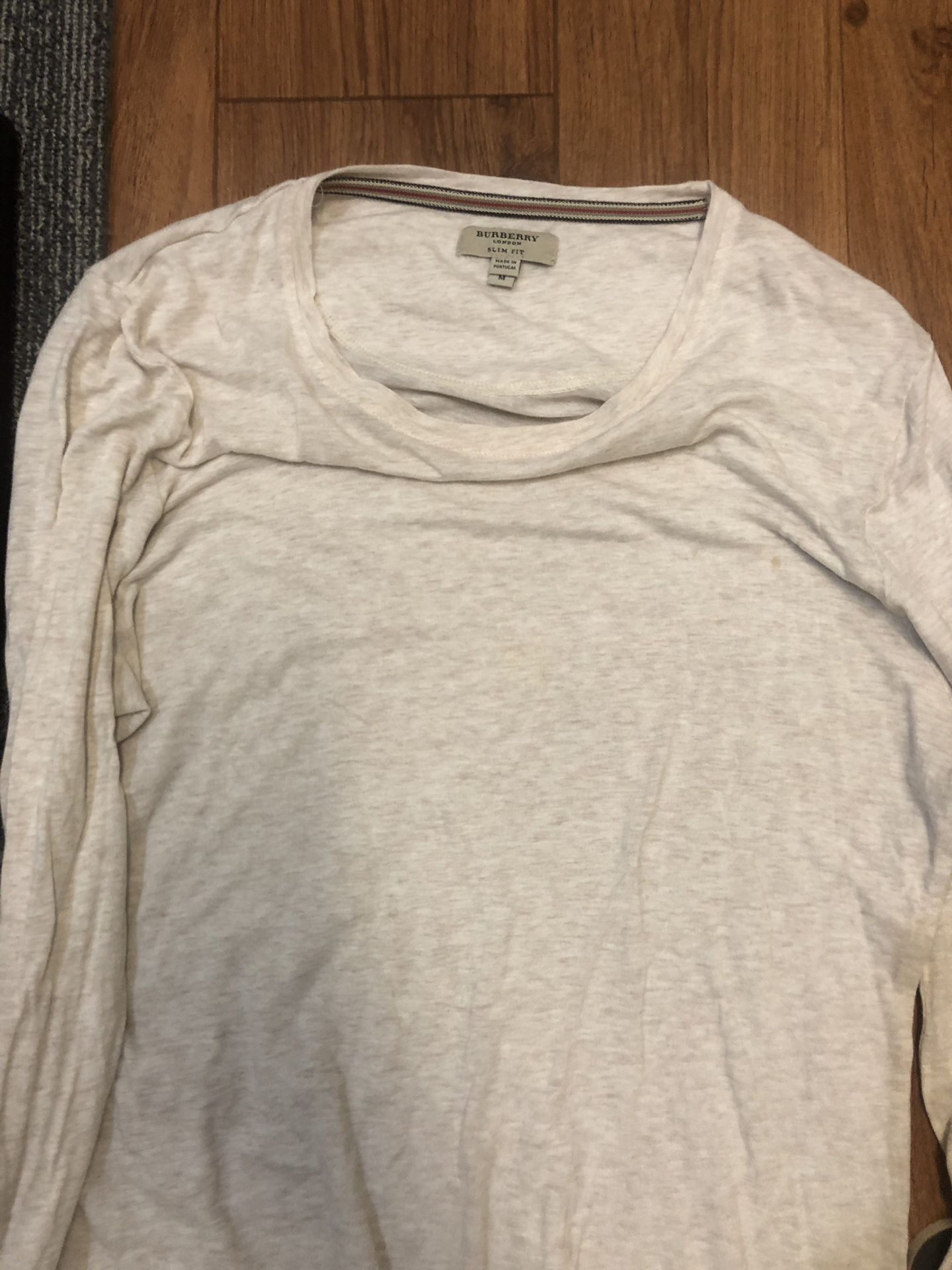 Burberry men’s shirt size medium real