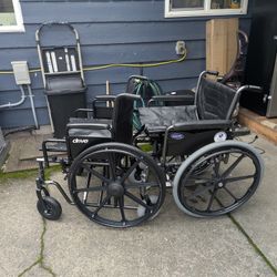Wheel Chair And Walker 