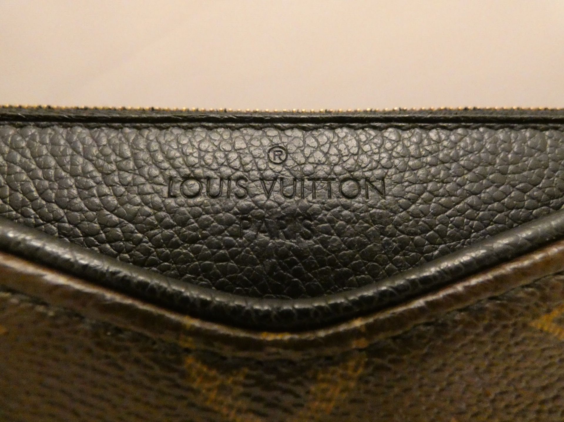 Louis Vuitton Monogram Pallas Crossbody Black 599136