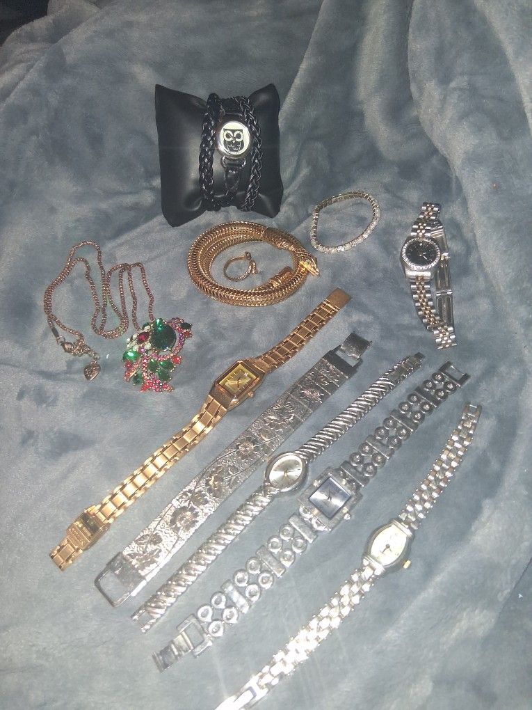 Vintage Jewelry & Watch Lot