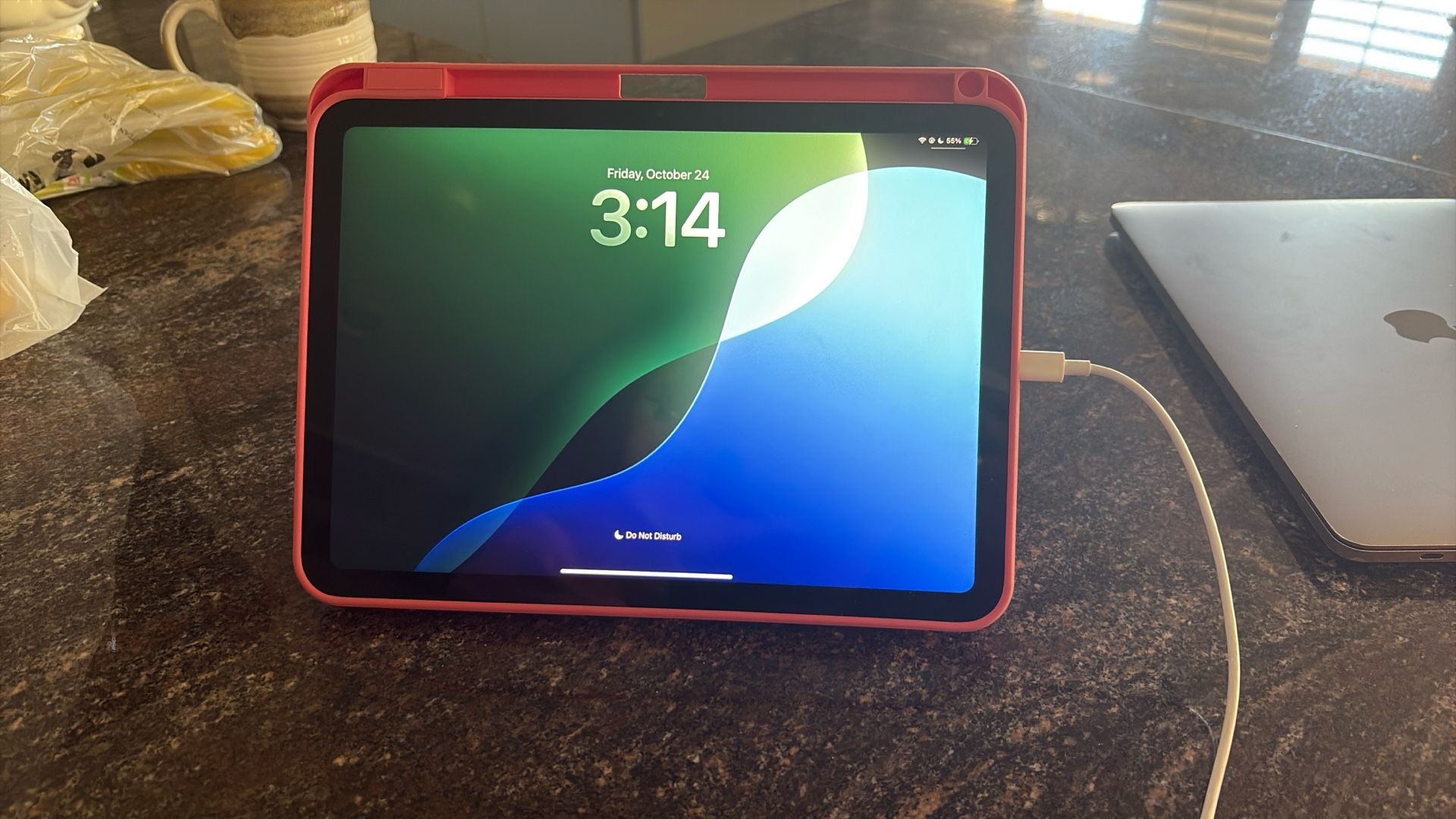 Pink iPad
