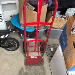 Red Hand Truck