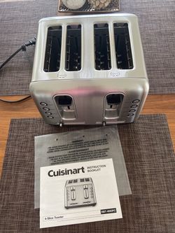 Cuisinart Stainless Steel 4-Slice Toaster w/ Shade Control RBT-4900PC