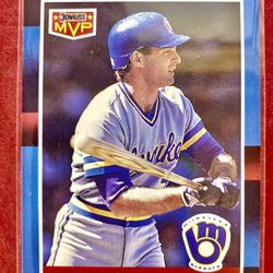 Paul Molitor 1987 Leaf Donruss MVP Card