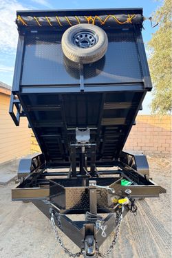 Brand New 12ft Long SCISSOR LIFT Hydraulic Dump Trailer FULLY LOADED 👍🏻