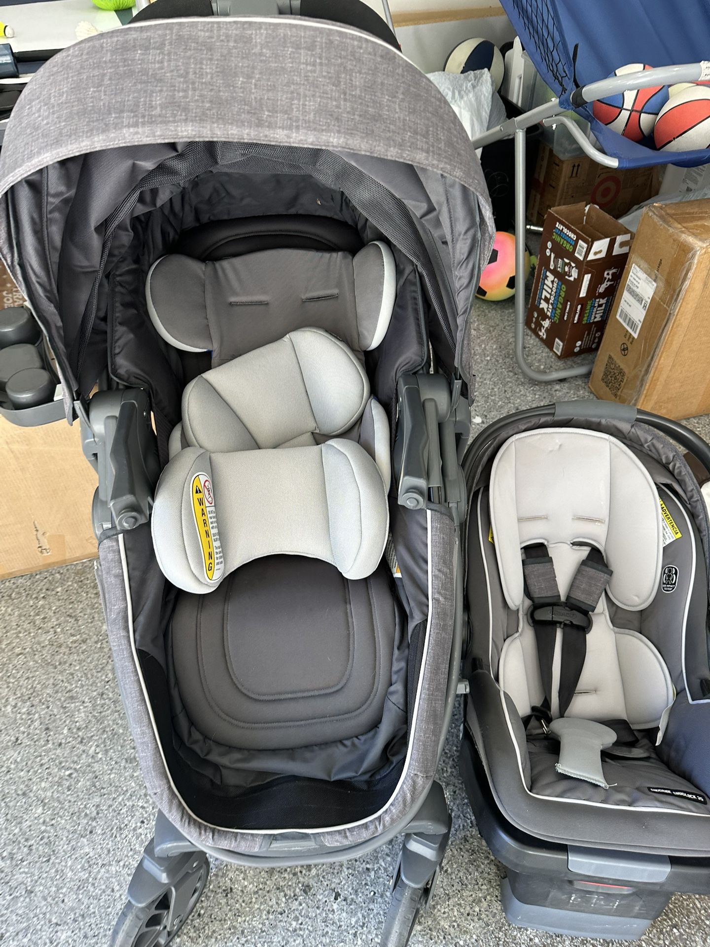 Graco Travel System Child Car Seat And Stroller