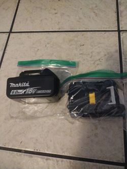 2 baterías makyta 6AH nuevas