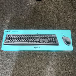 Logitech Mk120 Mouse And Keyboard Bundle 