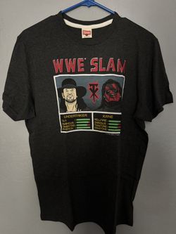 WWE Slam Undertaker x Kane T Shirt Tee Homage Mens Medium Wrestling