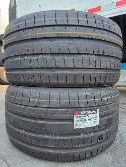 (2) 325 35 22 Yokohama Tires 