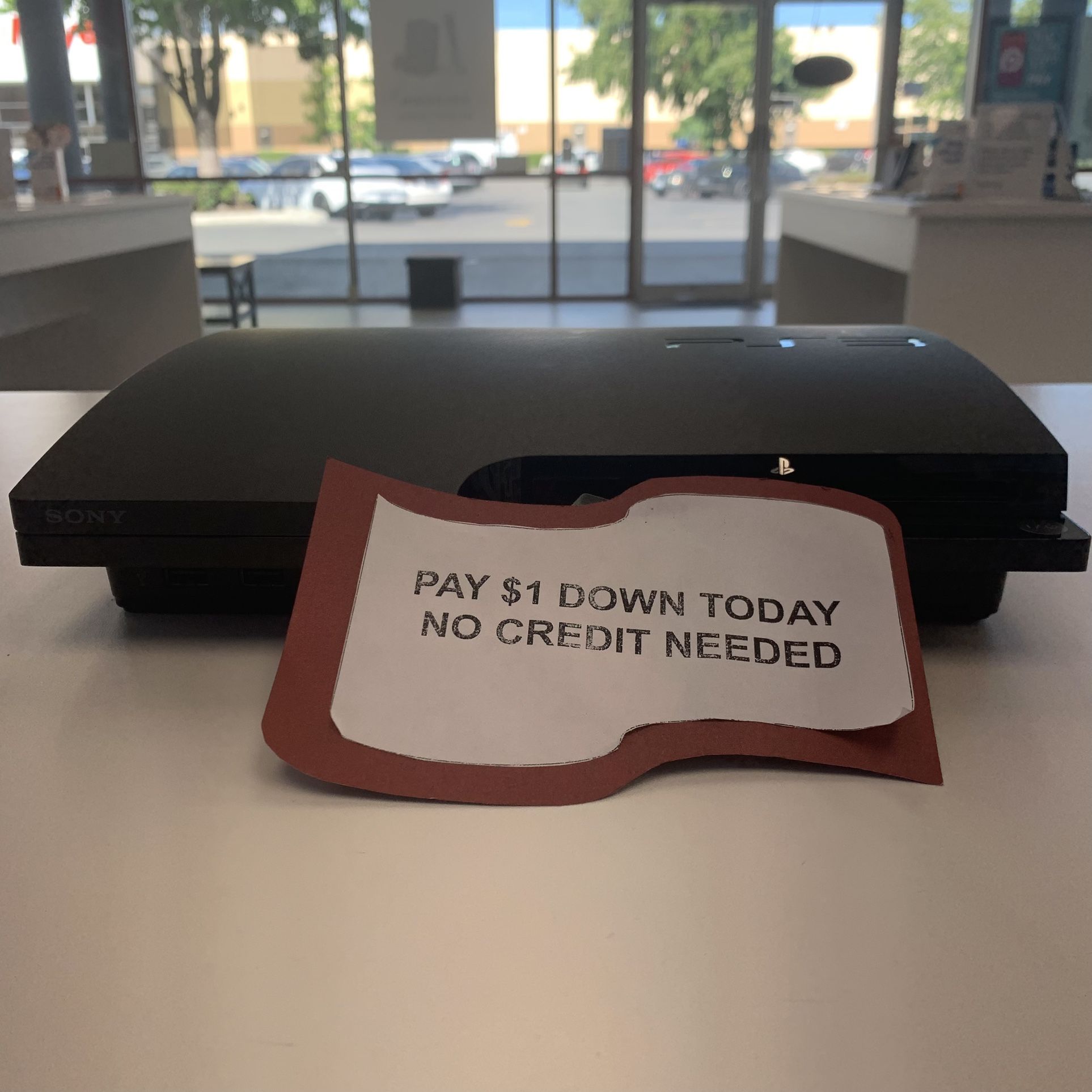 PS3 120GB-90 Day Warranty-$1 DOWN-NO Credit Needed