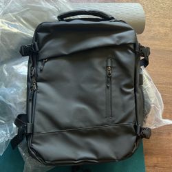 Men's carry on 17-inch computer bag business trip travel luggage multifunctional large capacity backpack