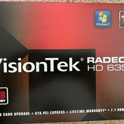 New VisionTek Radeon HD 6350 1GB X16 PCI Express