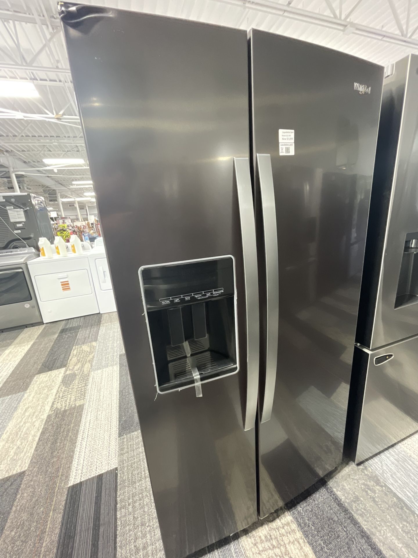 GE Side-by-side Refrigerator 