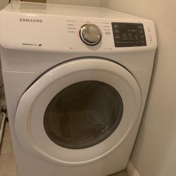 Samsung Front Load Washer + Gas Dryer