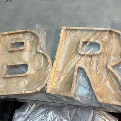 Bride Charcuterie Letters