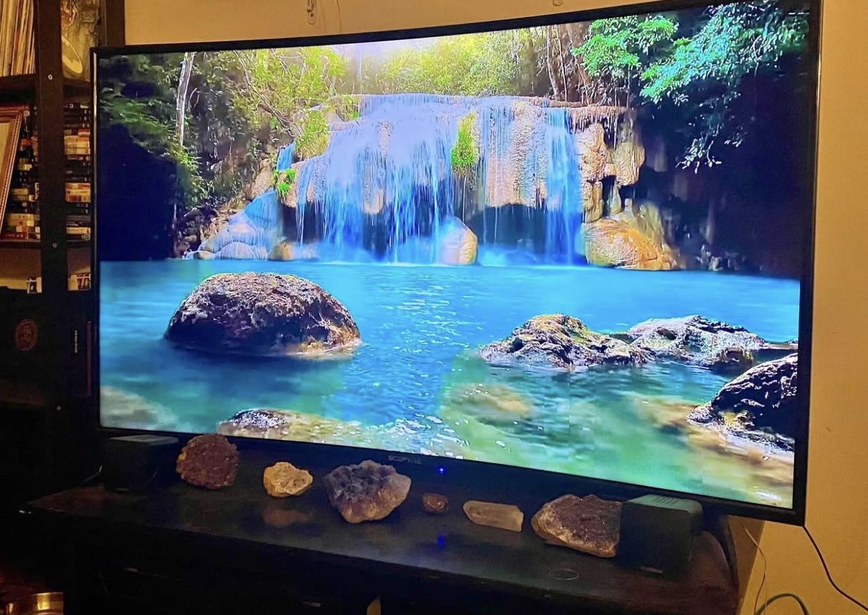 Sceptre 55" 4K UHD Curved TV for sale