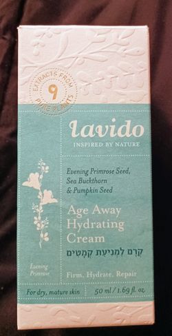 LAVIDO AGE AWAY HYDRATING CREAM 50ml 1.69 Fl Oz