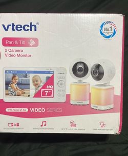 2 Cameras Battery Digital Video Baby Monitor