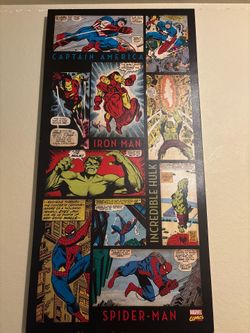 Comic book decoration