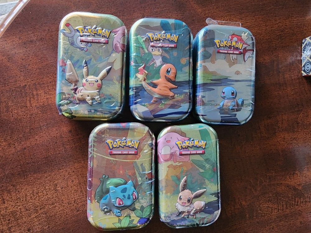 Pokemon Kanto Friends Mini Tin H24