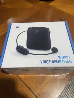 📣 Portable Voice Amplifier w/ Wireless Mic