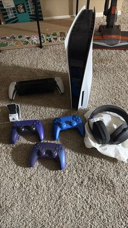 PlayStation 5 Console Bundle with Controllers and Headset