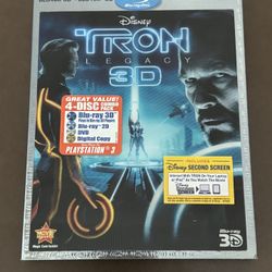 Tron: Legacy (3D Blu-ray/DVD, 4-Disc Set, Includes Digital Copy) Movies