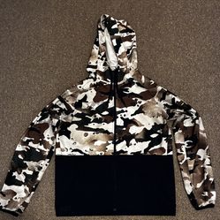 Camo Nike Zip Up Hoodie