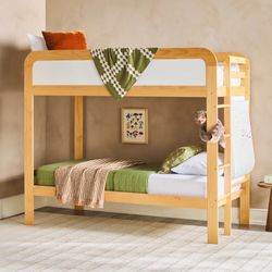 Brand New Solid Wood Twin Size Bunk Bed Frame 