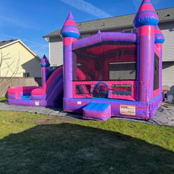 Pink Bounce House 