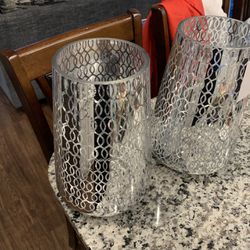 Silver  Vases