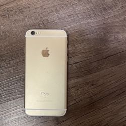 Broken iPhone 6s - Gold - Selling For Parts