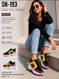 Sneakers box of 12 pairs $48 Dlls
