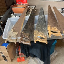 Five Hand Saws
