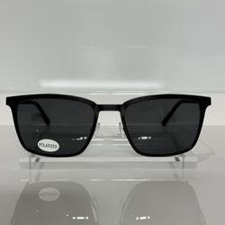 Morel OGA 102050 Black/Red Aluminum custom Gray Polarized Sunglasses 
