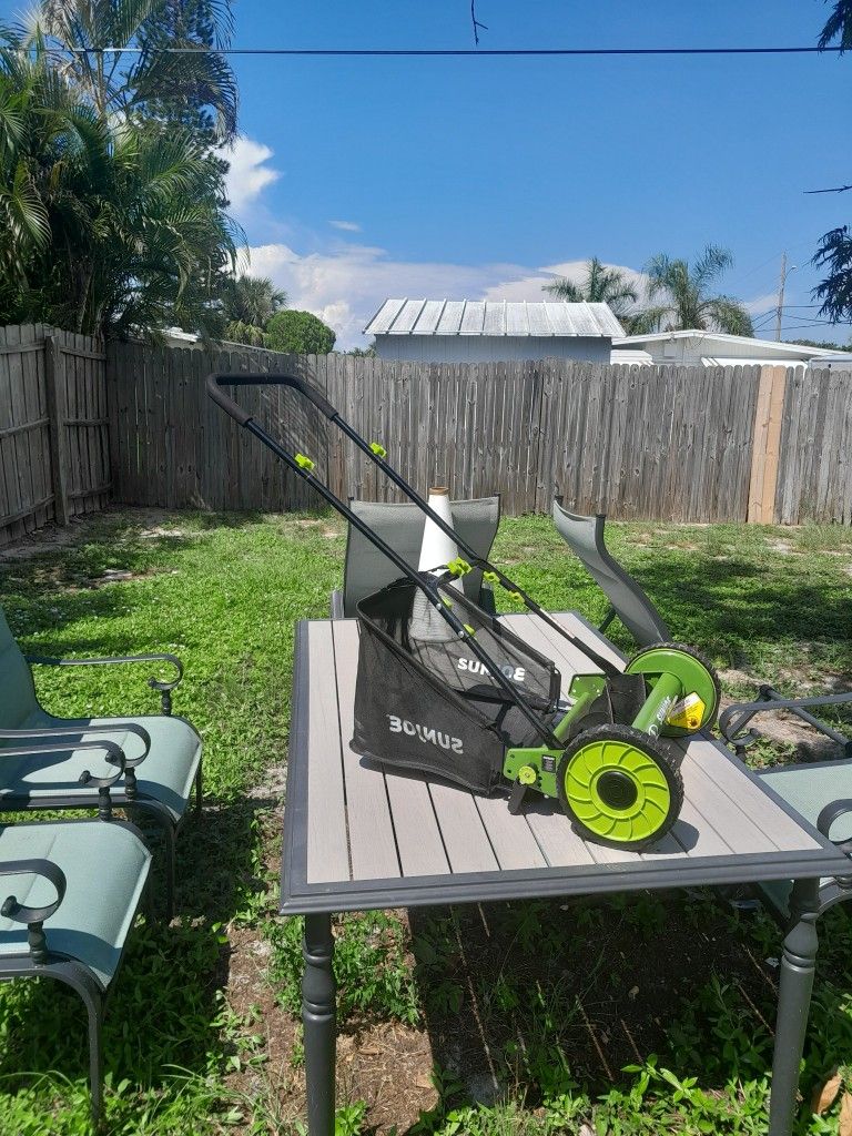 SunJoe Manual Mower