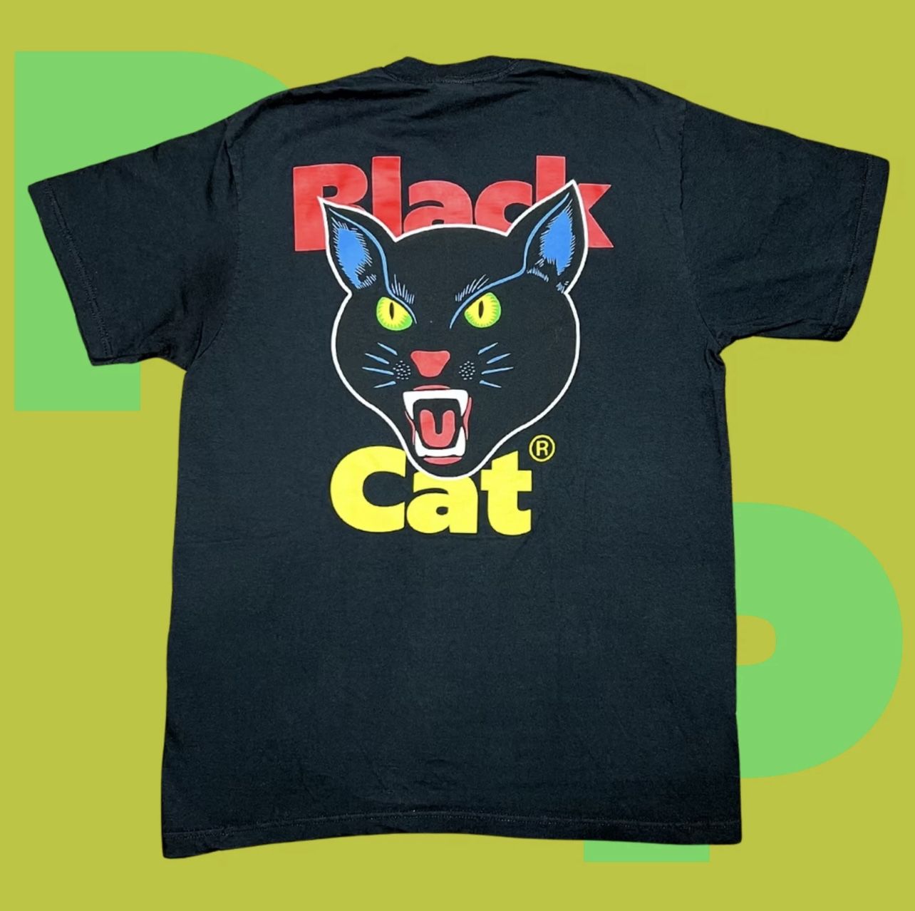 Supreme Black Cat Tee (Large)