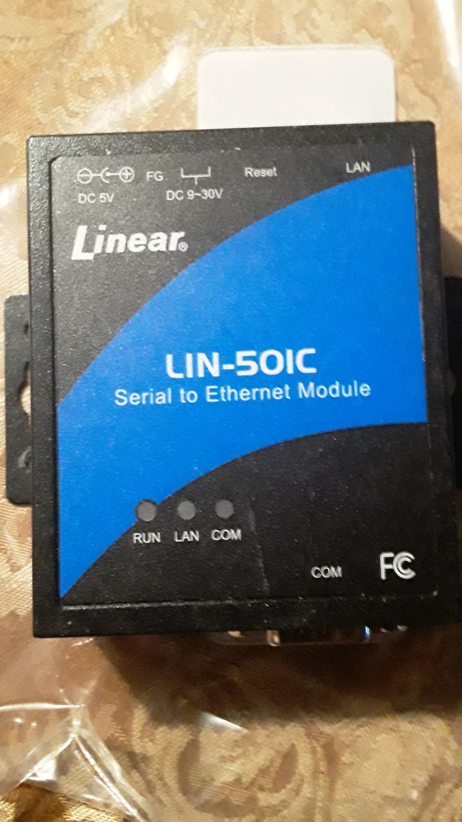 LINEAR AM -SEK SERIAL TO ETHERNET MODULE (Tegular price $200)special price $120 -the converter module connects between the plus panels