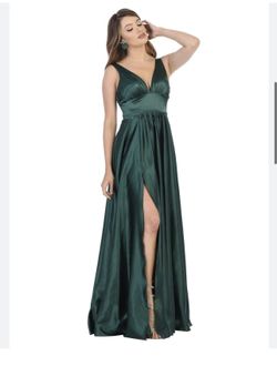 Green Size 10 Prom Dress