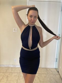Event Party Dress Open BackSmall Size