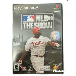 MLB 08 The Show SONY PLAYSTATION 2 PS2 No Manual Tested!