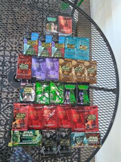 Vintage Star Wars CCG / TCG Master Sealed Booster Pack Lot (28 Packs) - Unopened