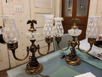 Antique  French Lamps